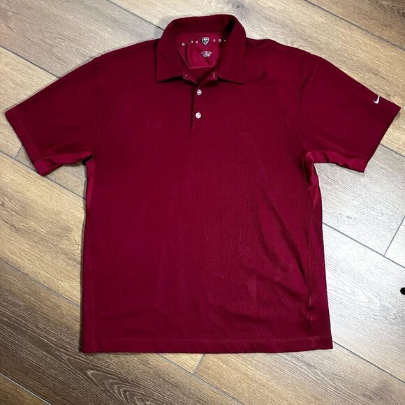 Nike Other - Nike Men's Maroon Golf Polo Shirt Size XL